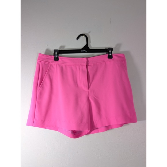 Trina Turk hot pink shorts 10 EUC - Picture 1 of 6